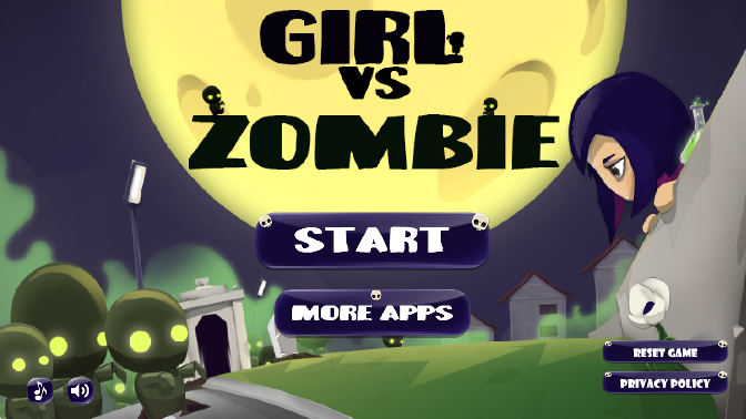 白毛少女大战僵尸(GirlVsZombieRun)最新版本下载