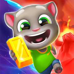 汤姆猫跑酷2无限金币钻石版(Talking Tom Gold Run 2)