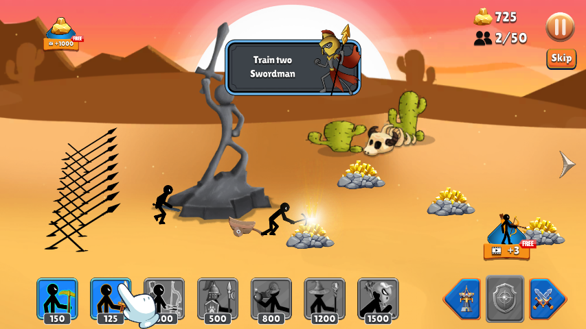 火柴人战争冲突(Clash of Stickman)2024最新版