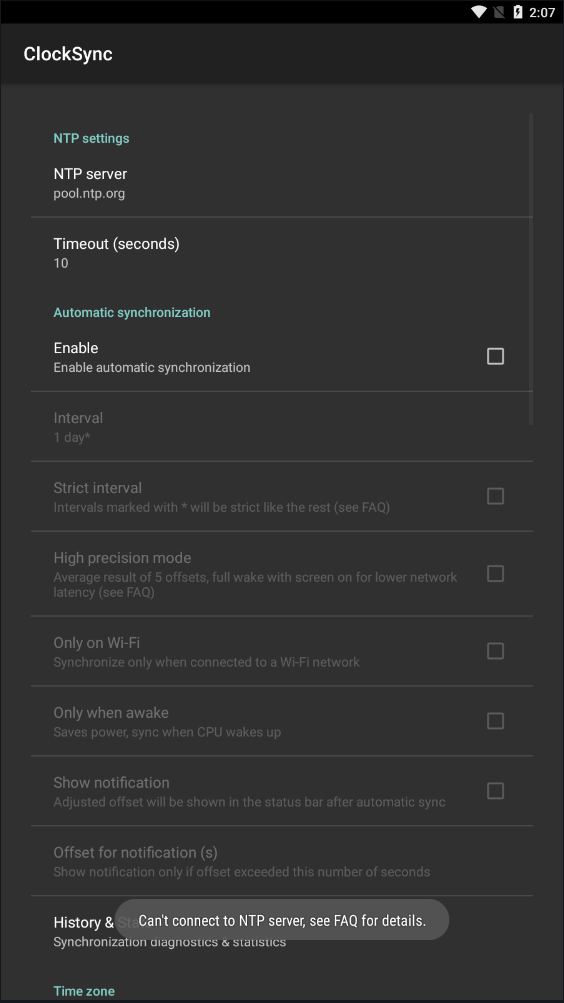 时间同步(ClockSync)安卓版