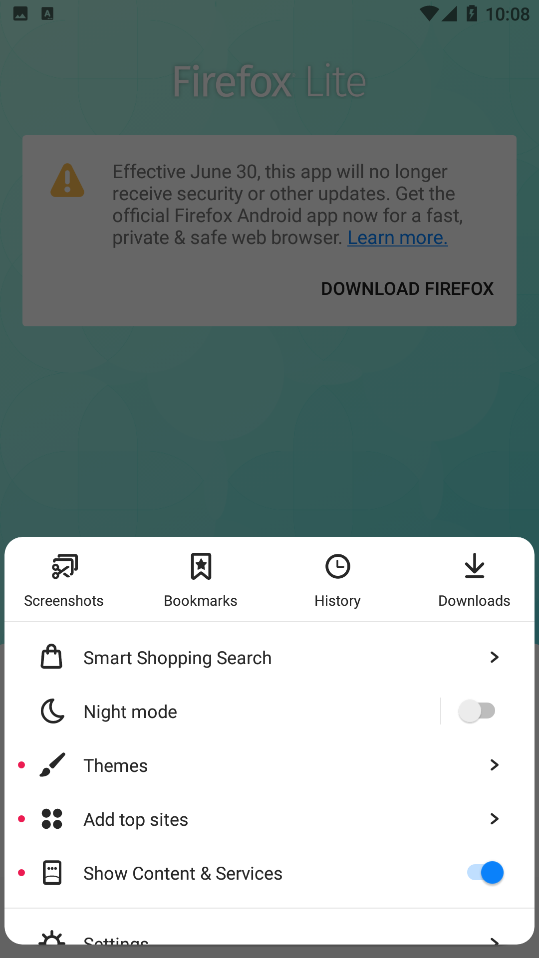 火狐浏览器(Firefox lite)精简版