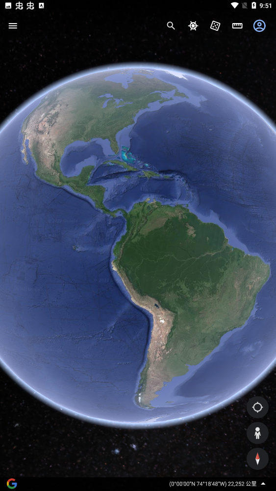 Google Earth谷歌地球手机版下载截图