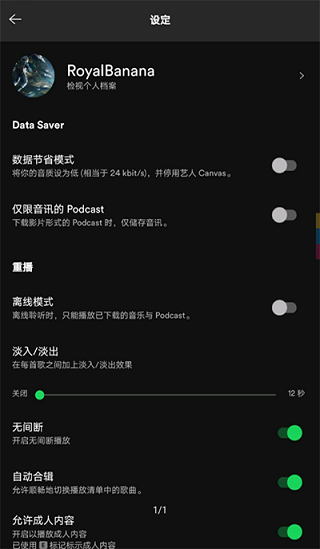 声破天Spotify