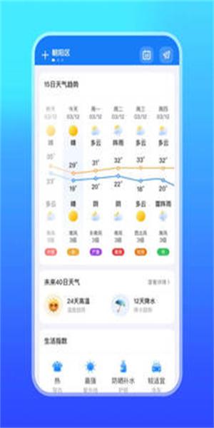 微鲤天气app